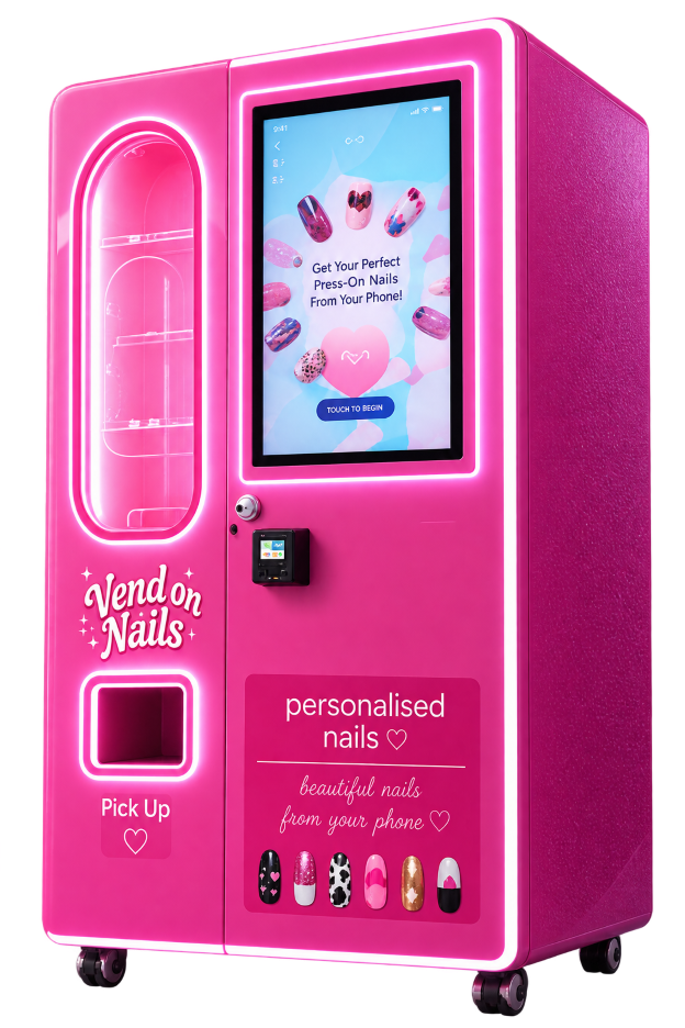 ALAXI Vend on Nails vending machine